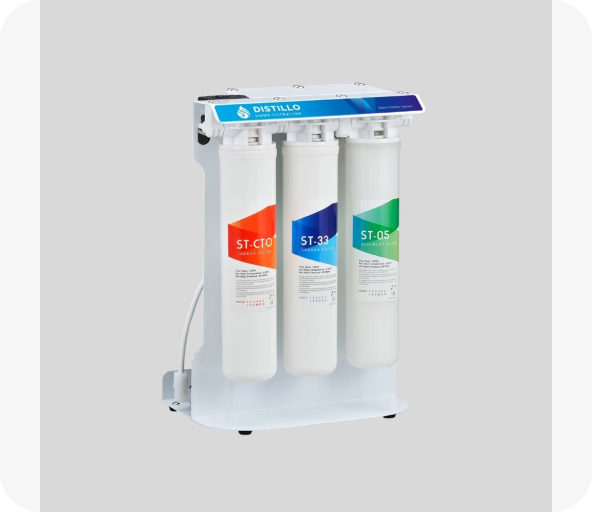 Filtration unit outdoor installation - front view