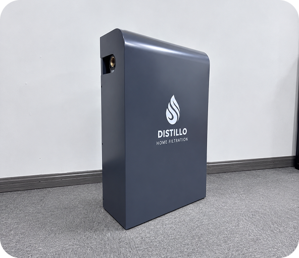 Filtration unit outdoor installation - front view
